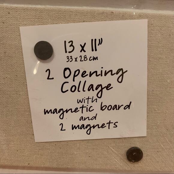 Grey and white multi-picture frame (wall mount) NWT - Picture 3 of 6